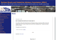 Desktop Screenshot of bikewalkdurham.org